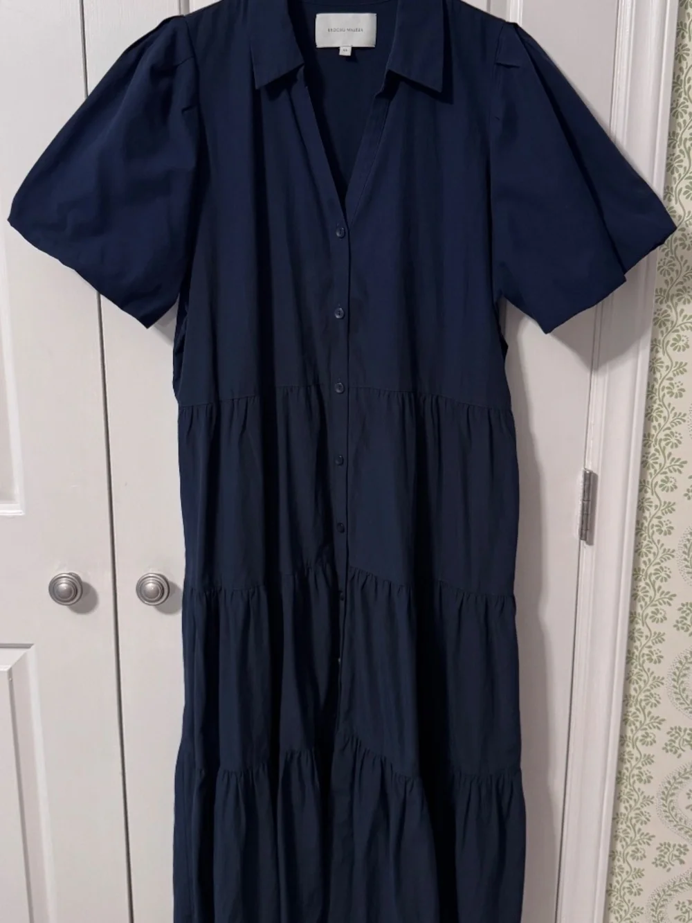 Brochu Walker Havana Dress in Navy - Picture 2 of 5